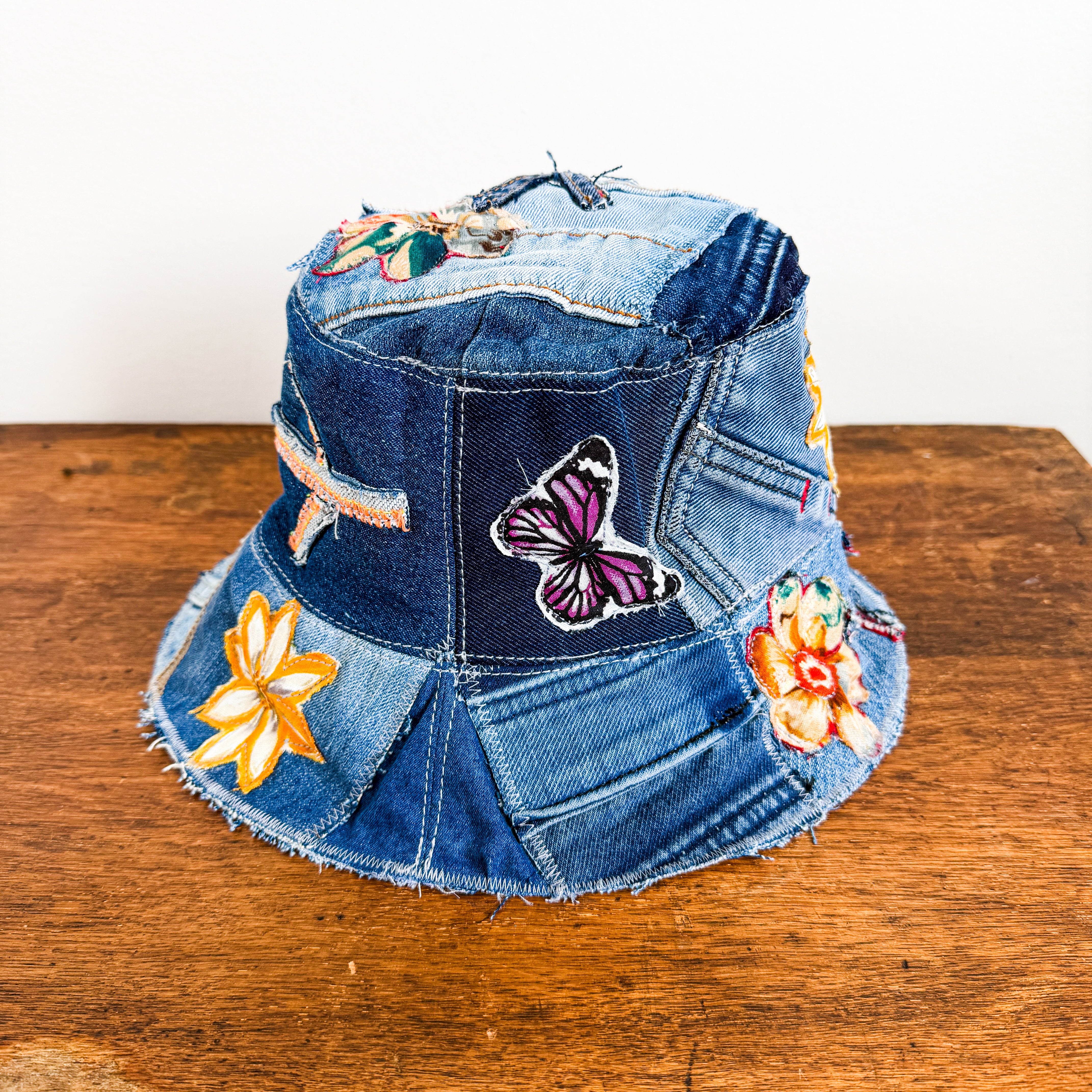 Denim Bucket Hat - Small