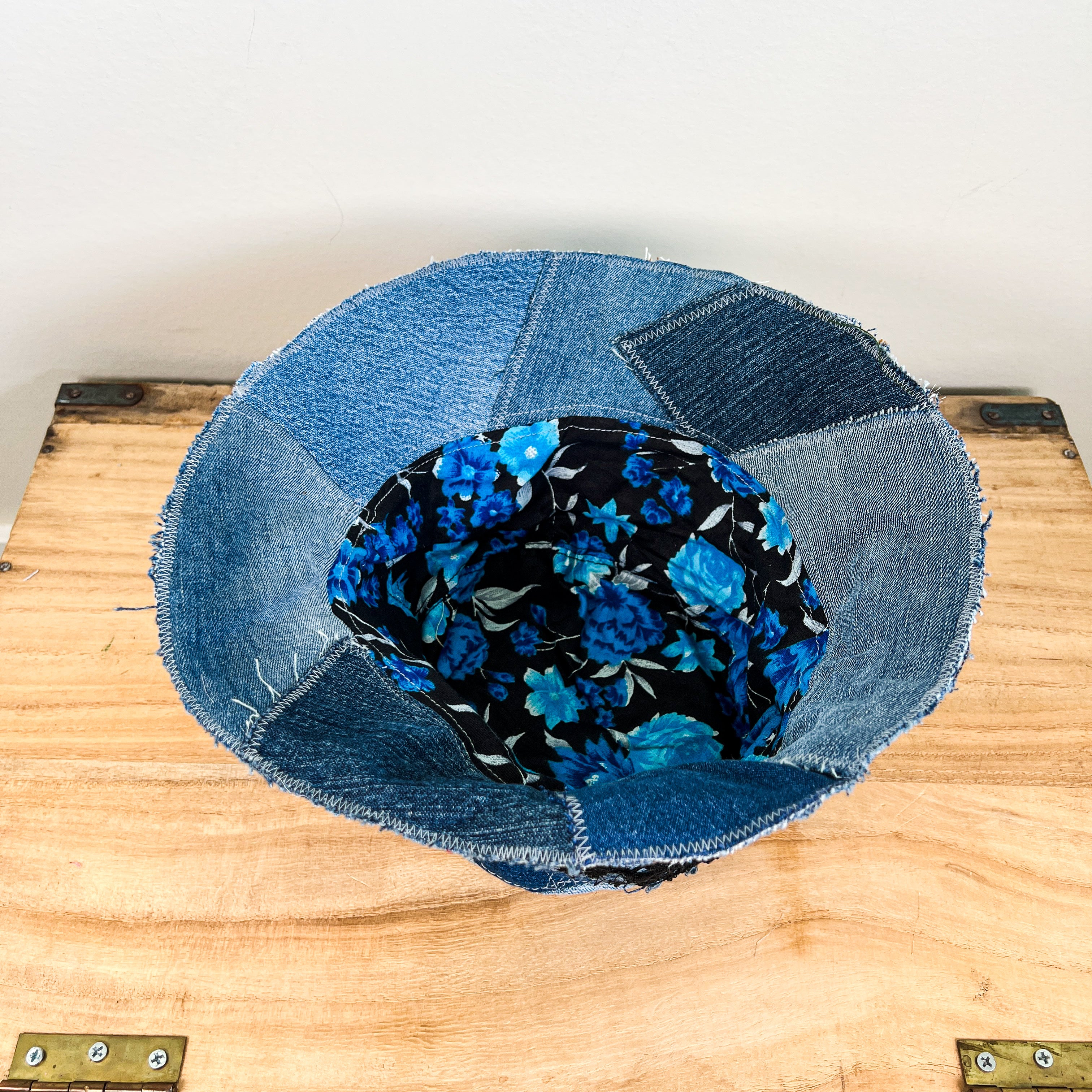 Denim Bucket Hat - Large