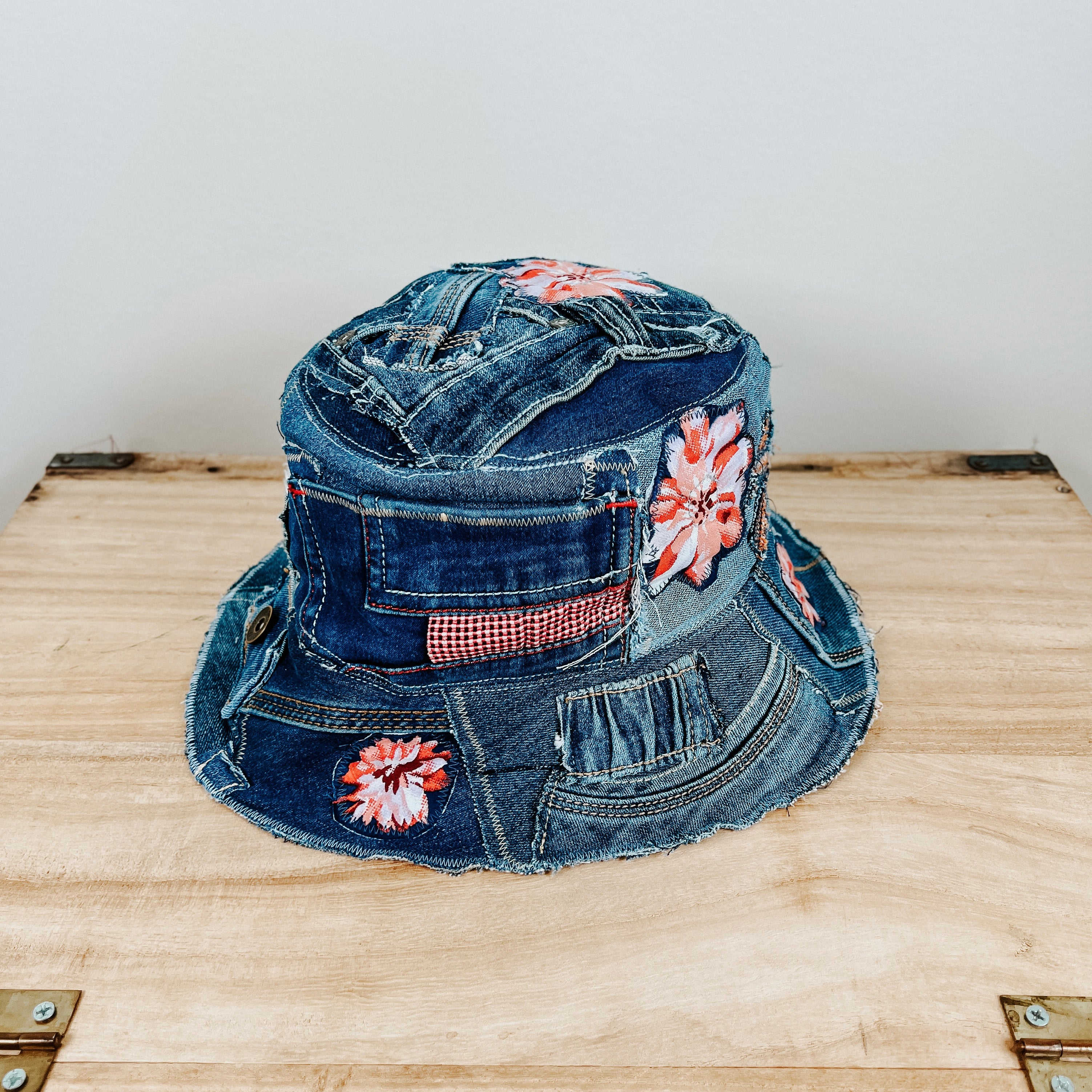 Denim Bucket Hat - Large