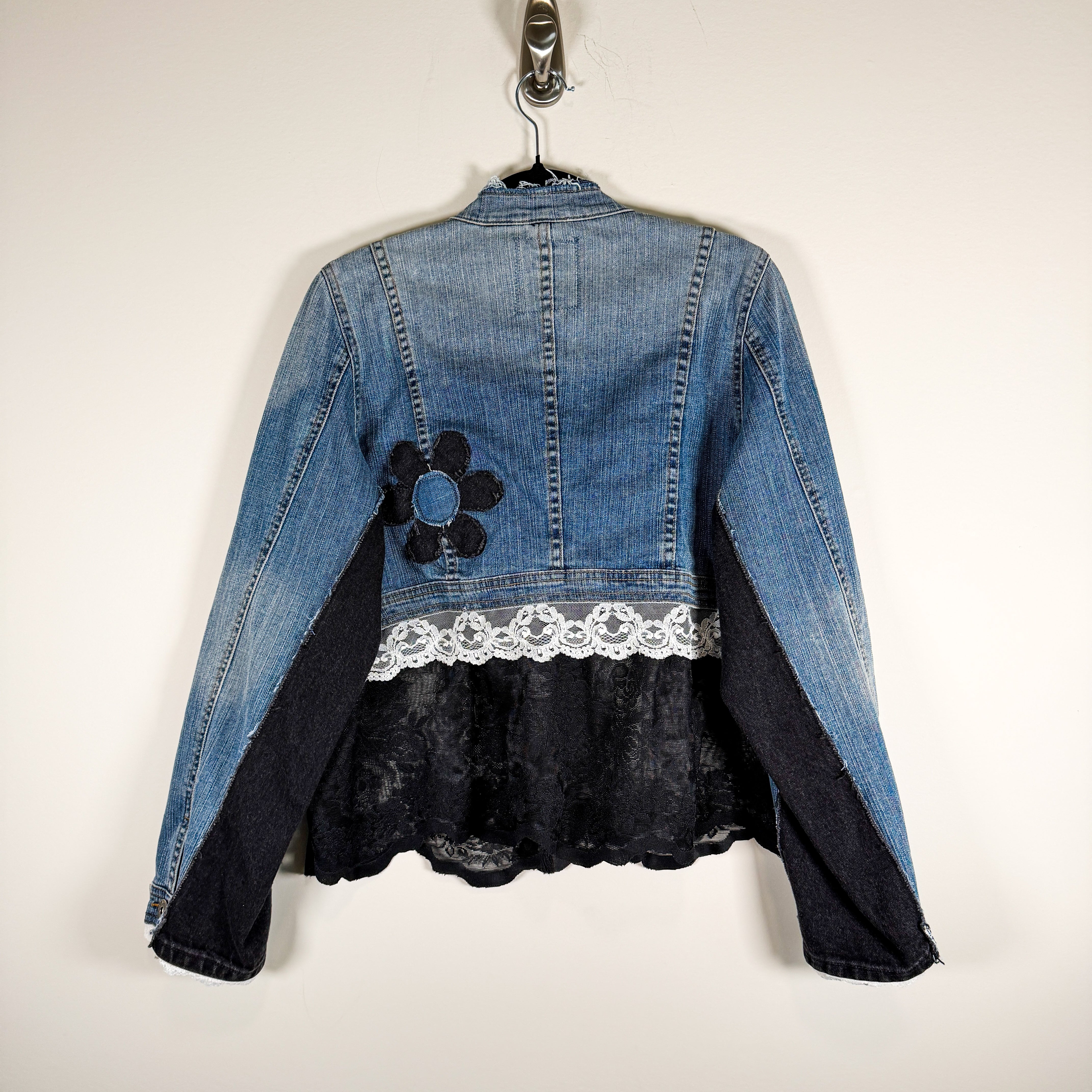 Upcycled Denim Jacket - Large