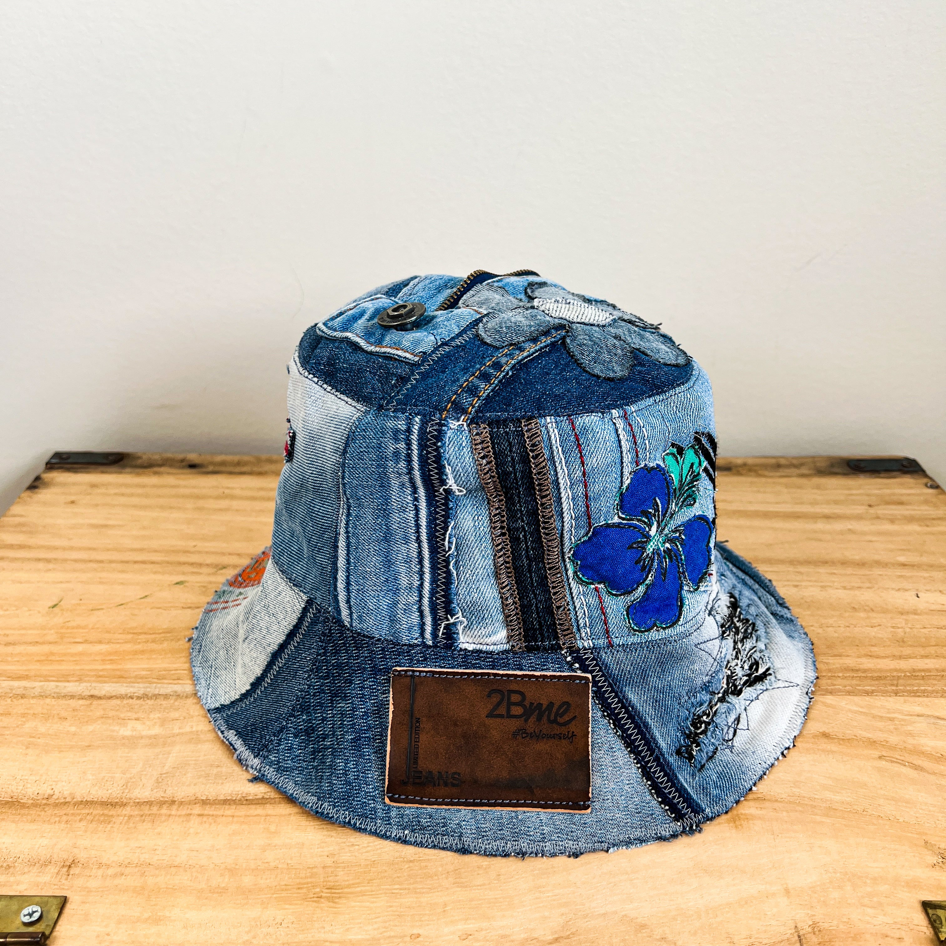 Denim Bucket Hat - Medium