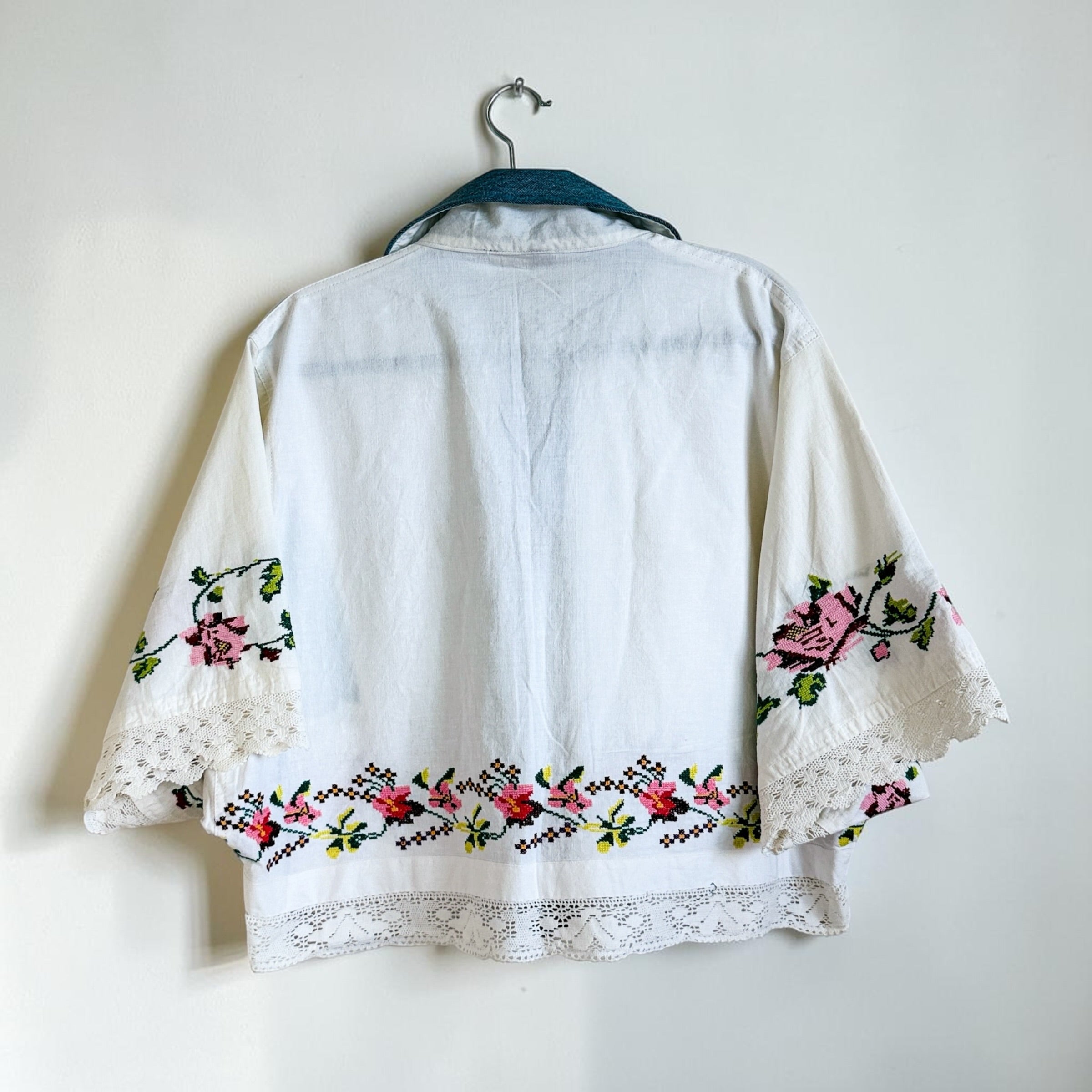 Tablecloth Top + Denim - XL