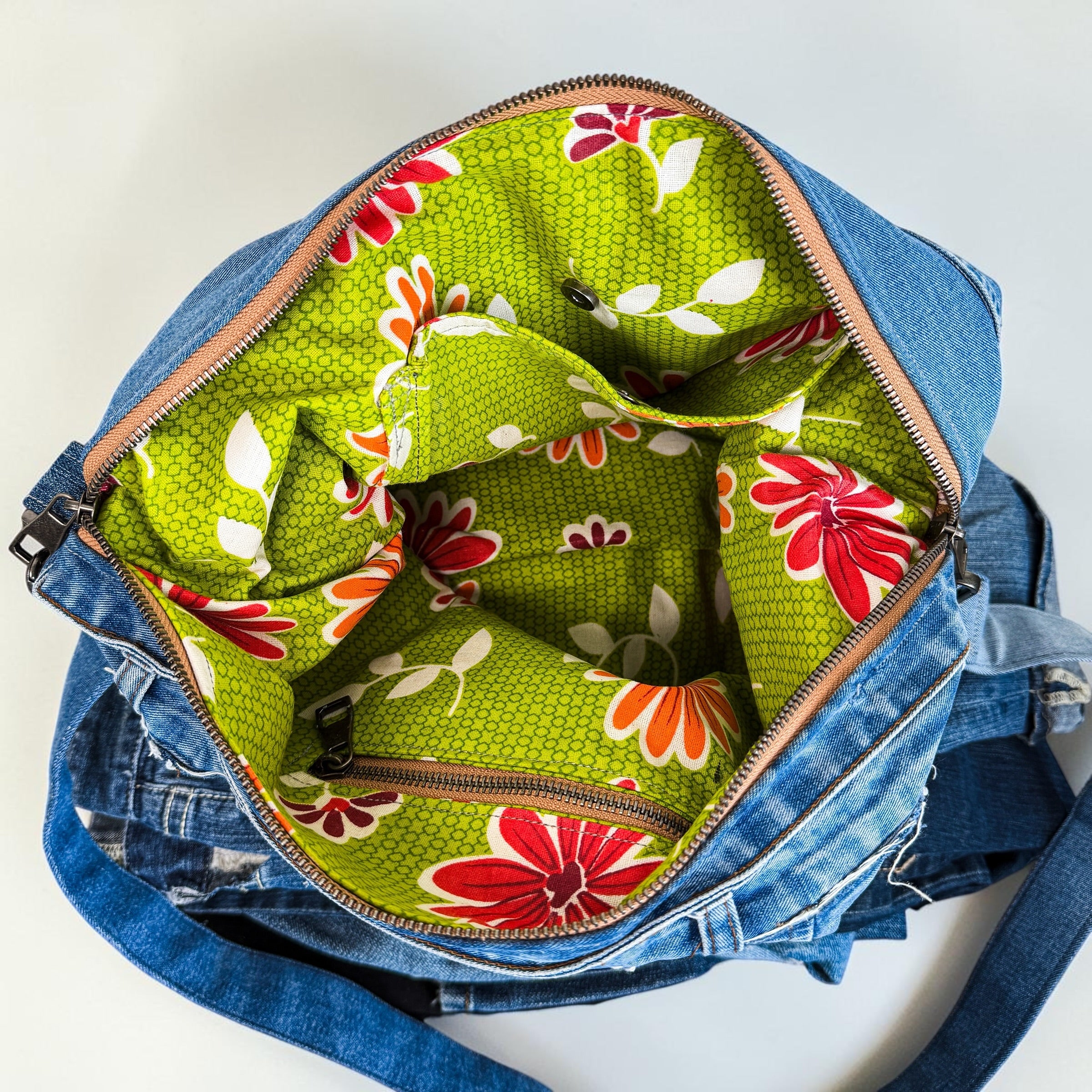 Denim Hippie Bag
