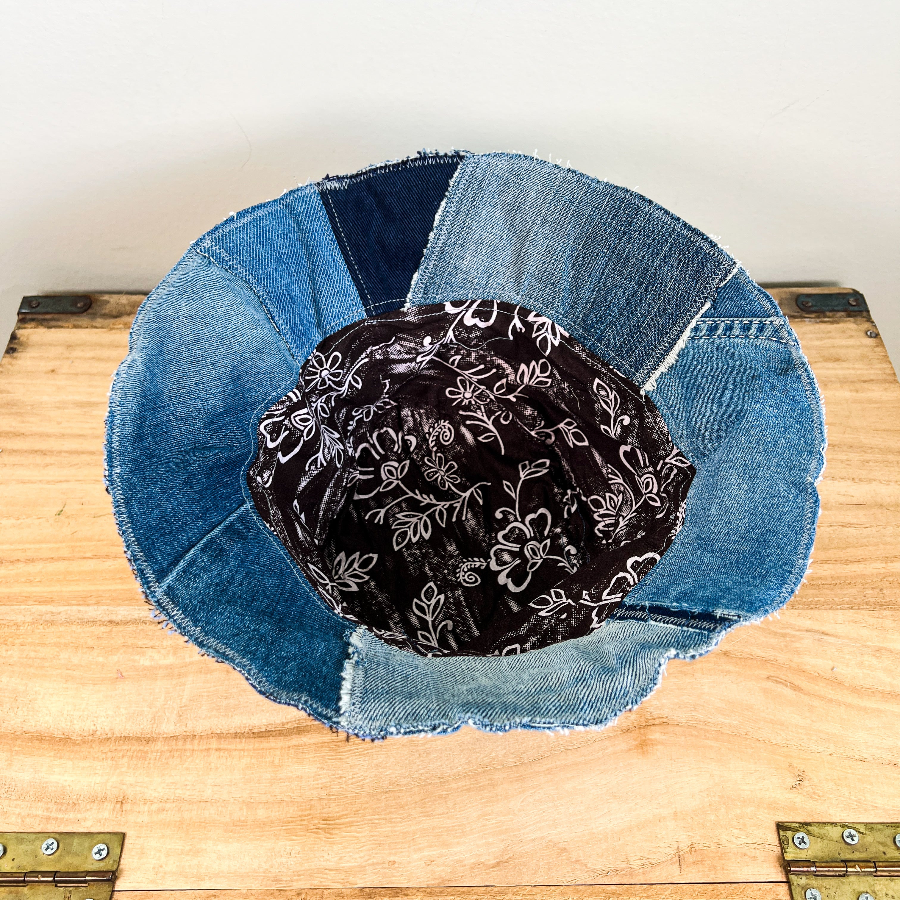 Denim Bucket Hat - Large