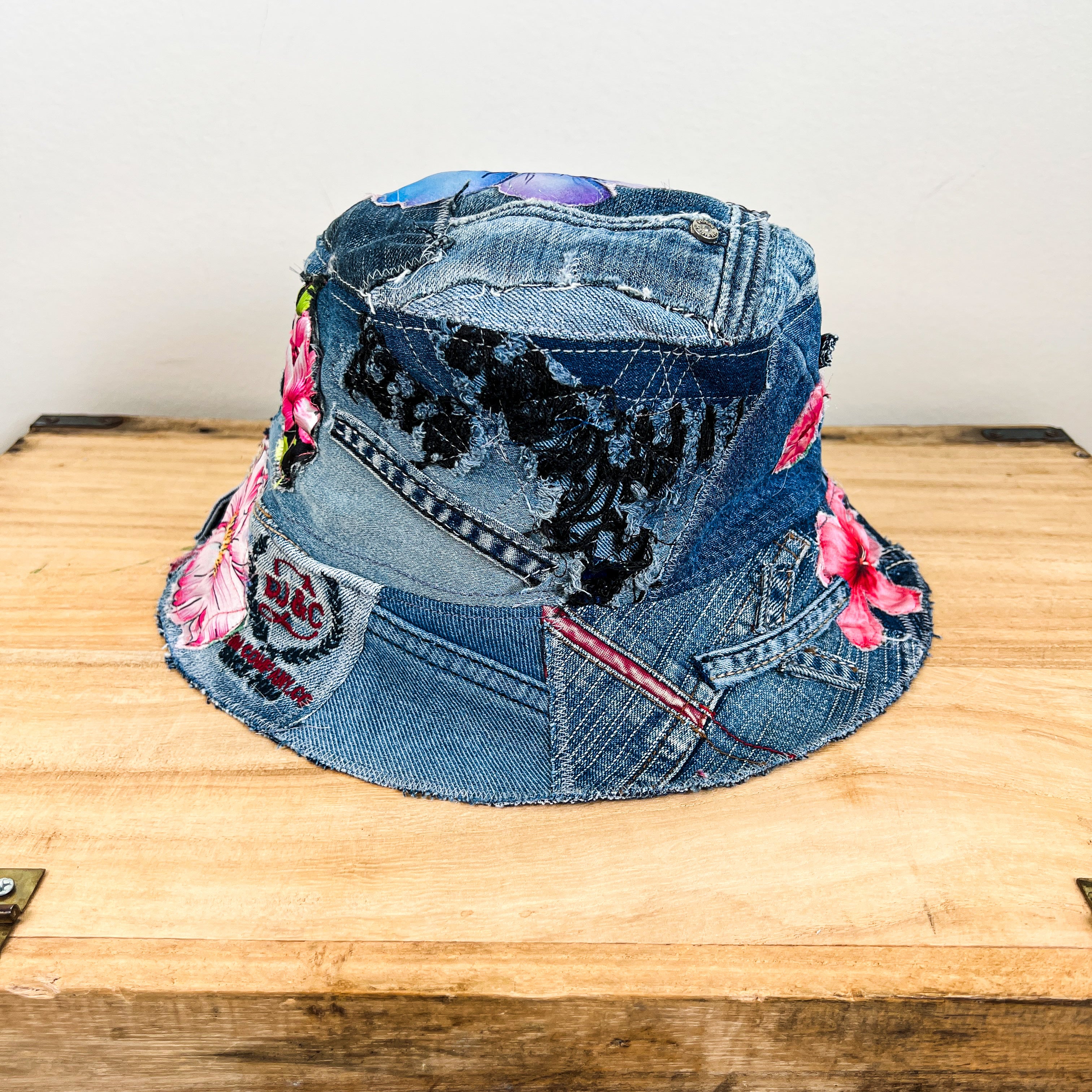 Denim Bucket Hat - Large