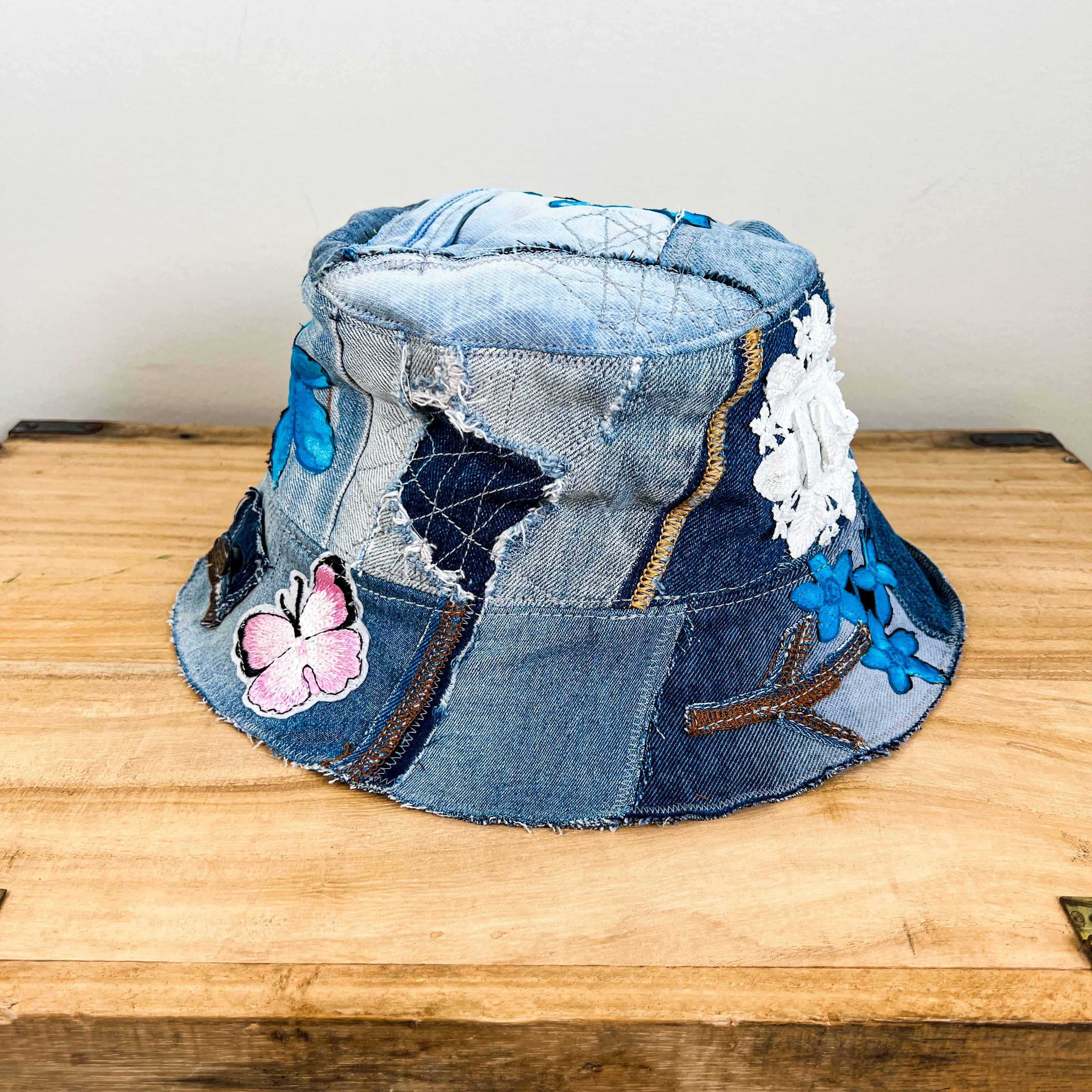 Denim Bucket Hat - Large
