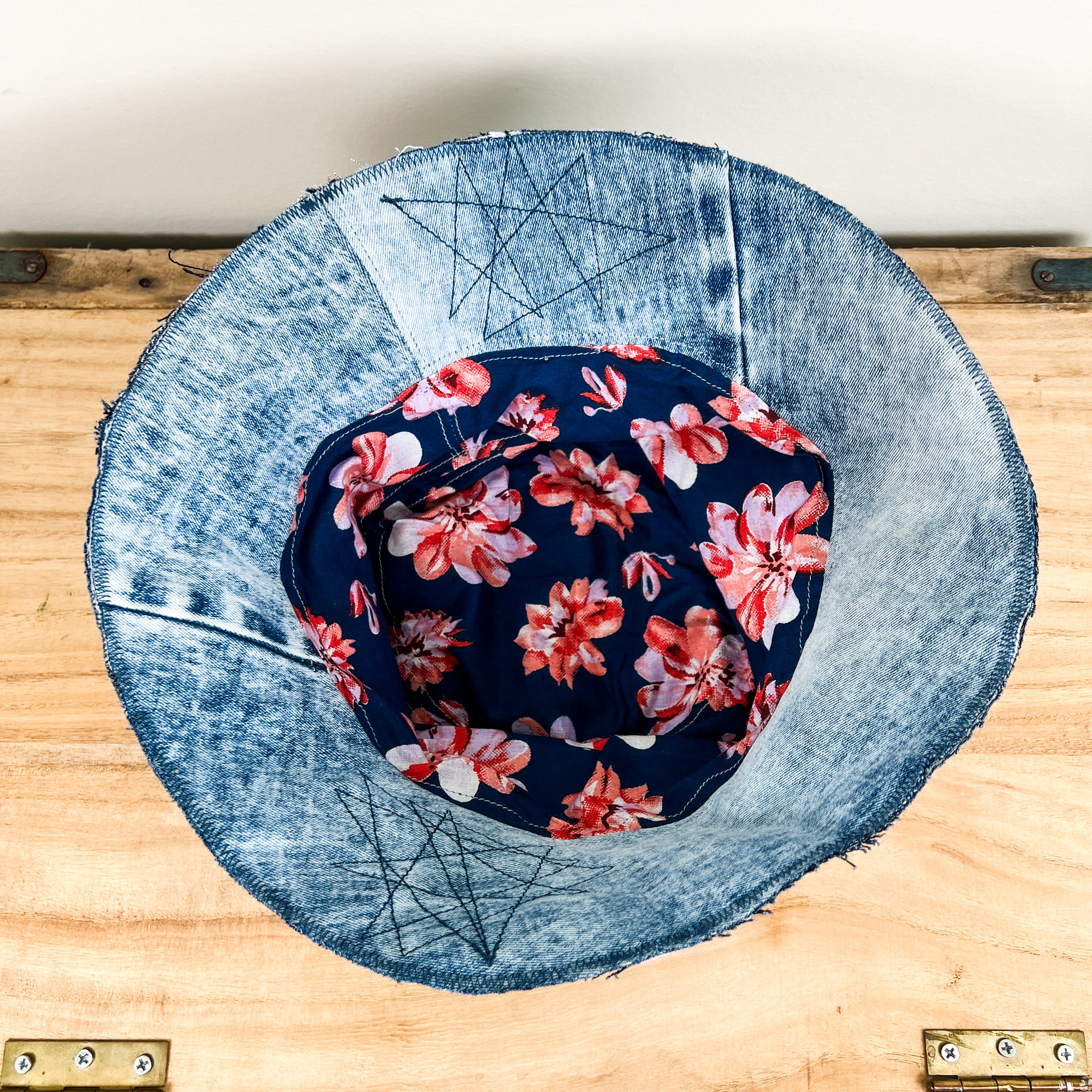 Denim Bucket Hat - Large