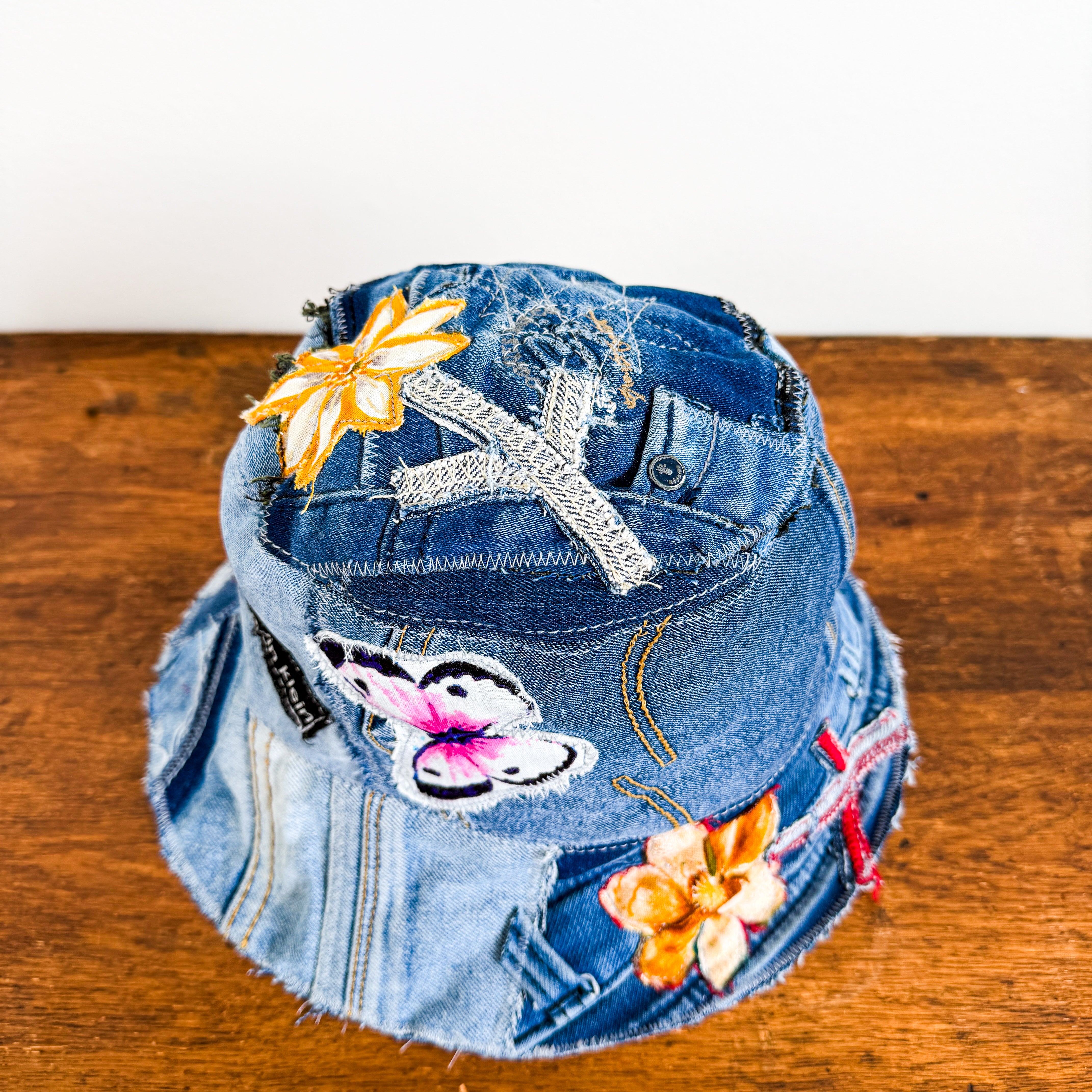 Denim Bucket Hat - Small