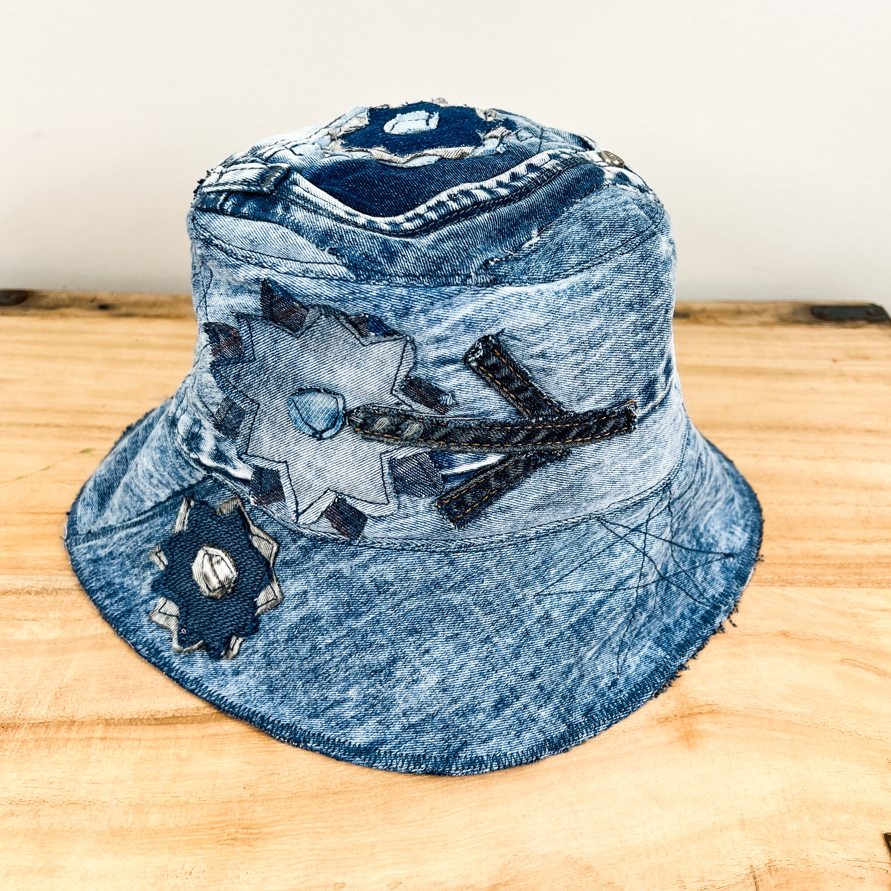 Denim Bucket Hat - Large