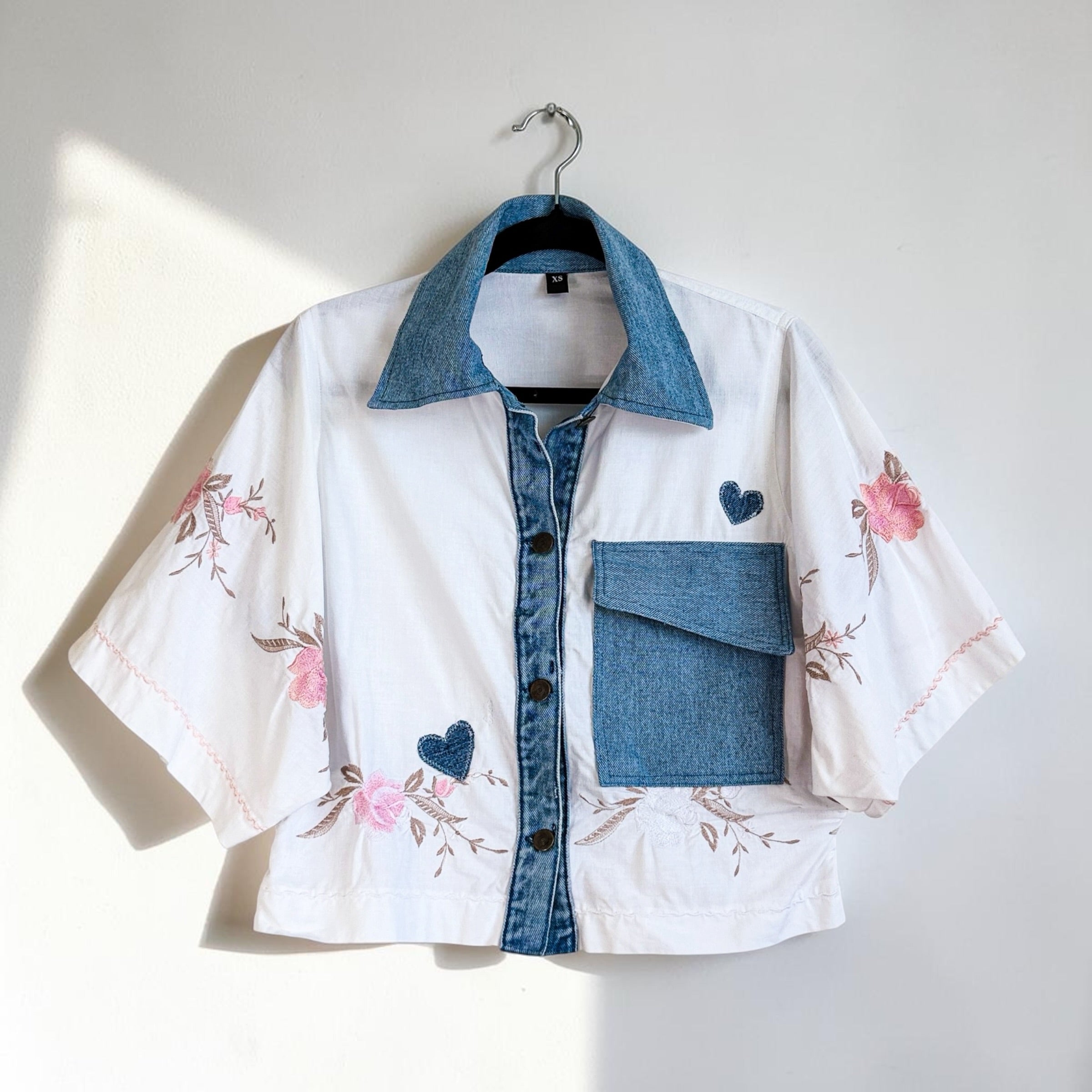 Tablecloth Top + Denim - XS