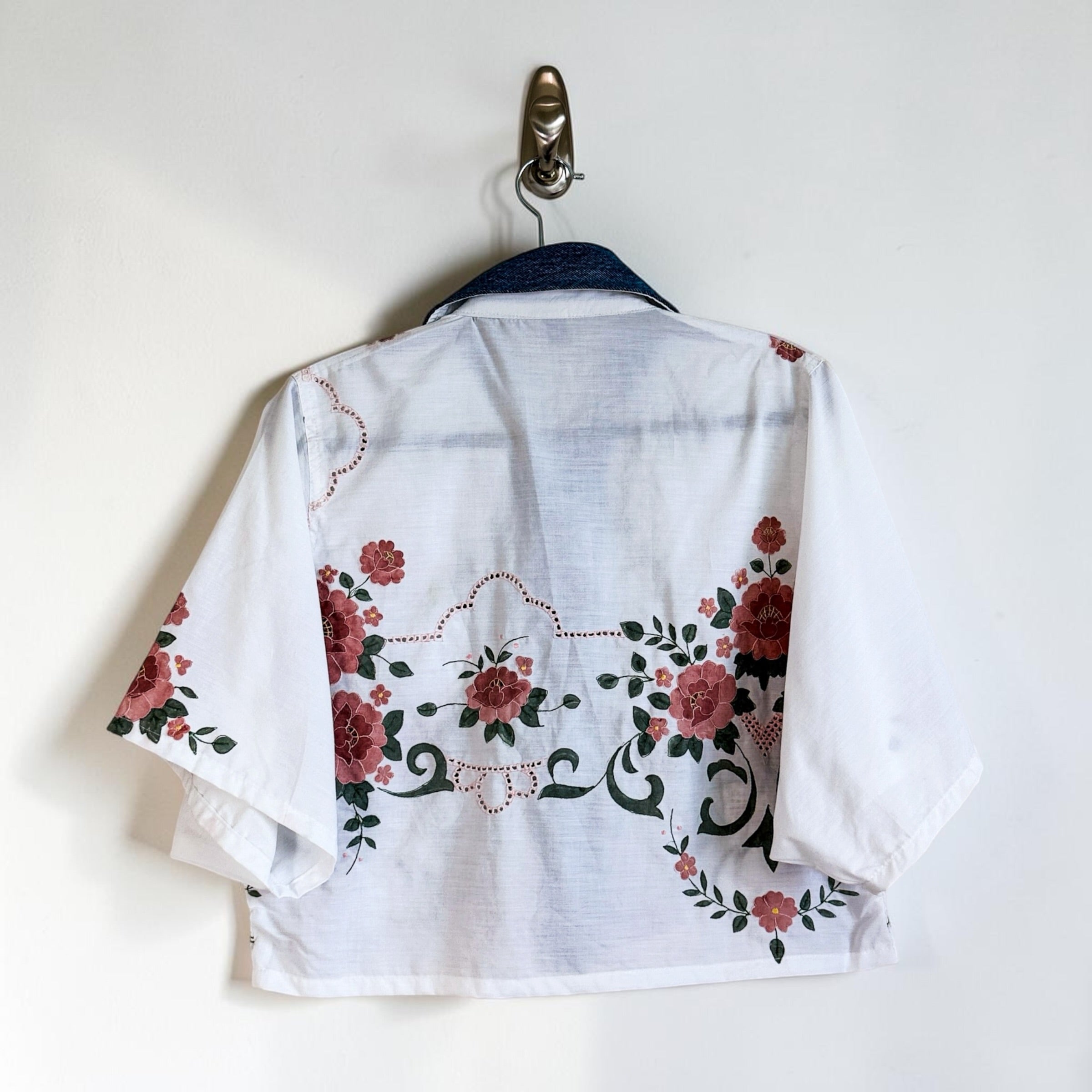 Tablecloth Top + Denim - Small