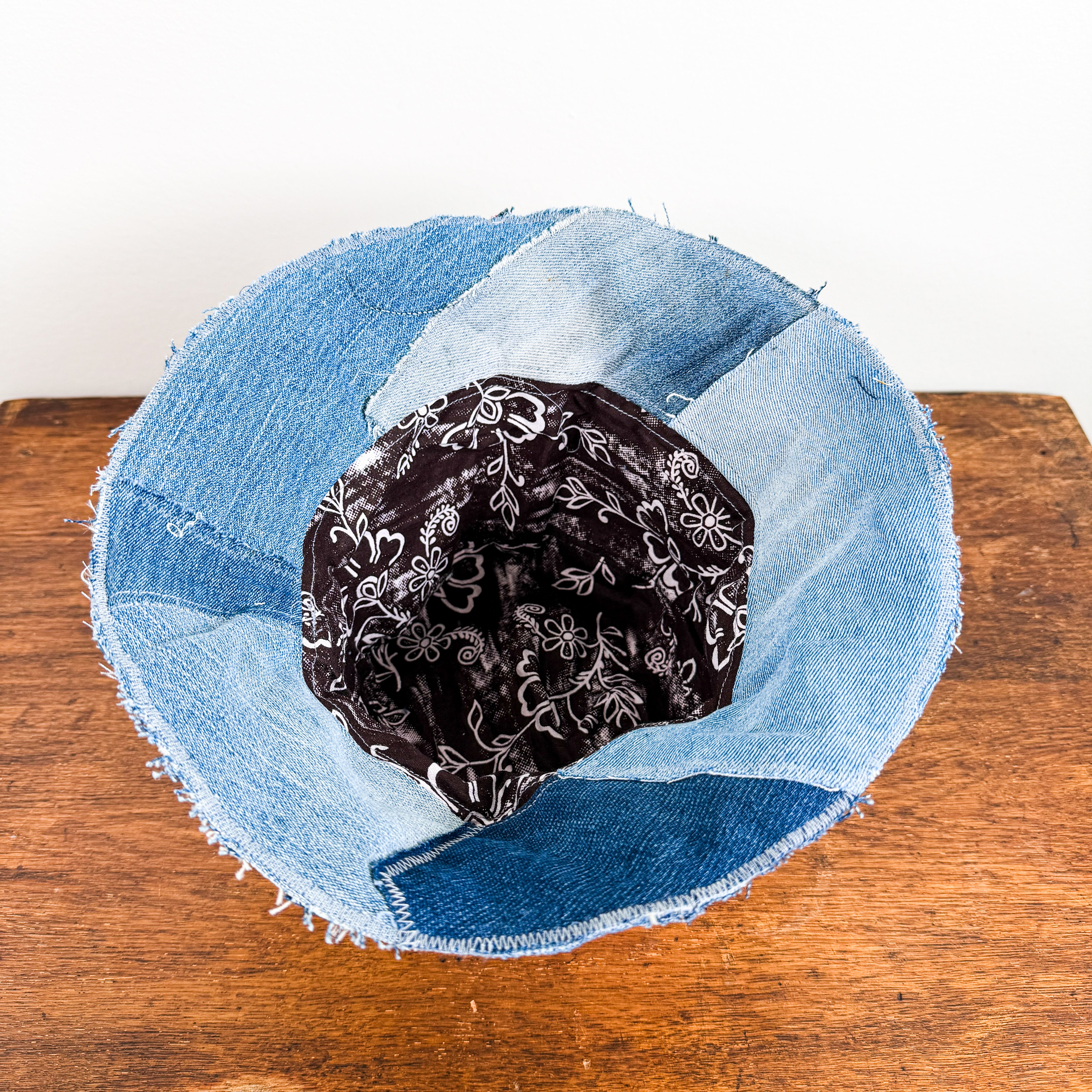 Denim Bucket Hat - Small