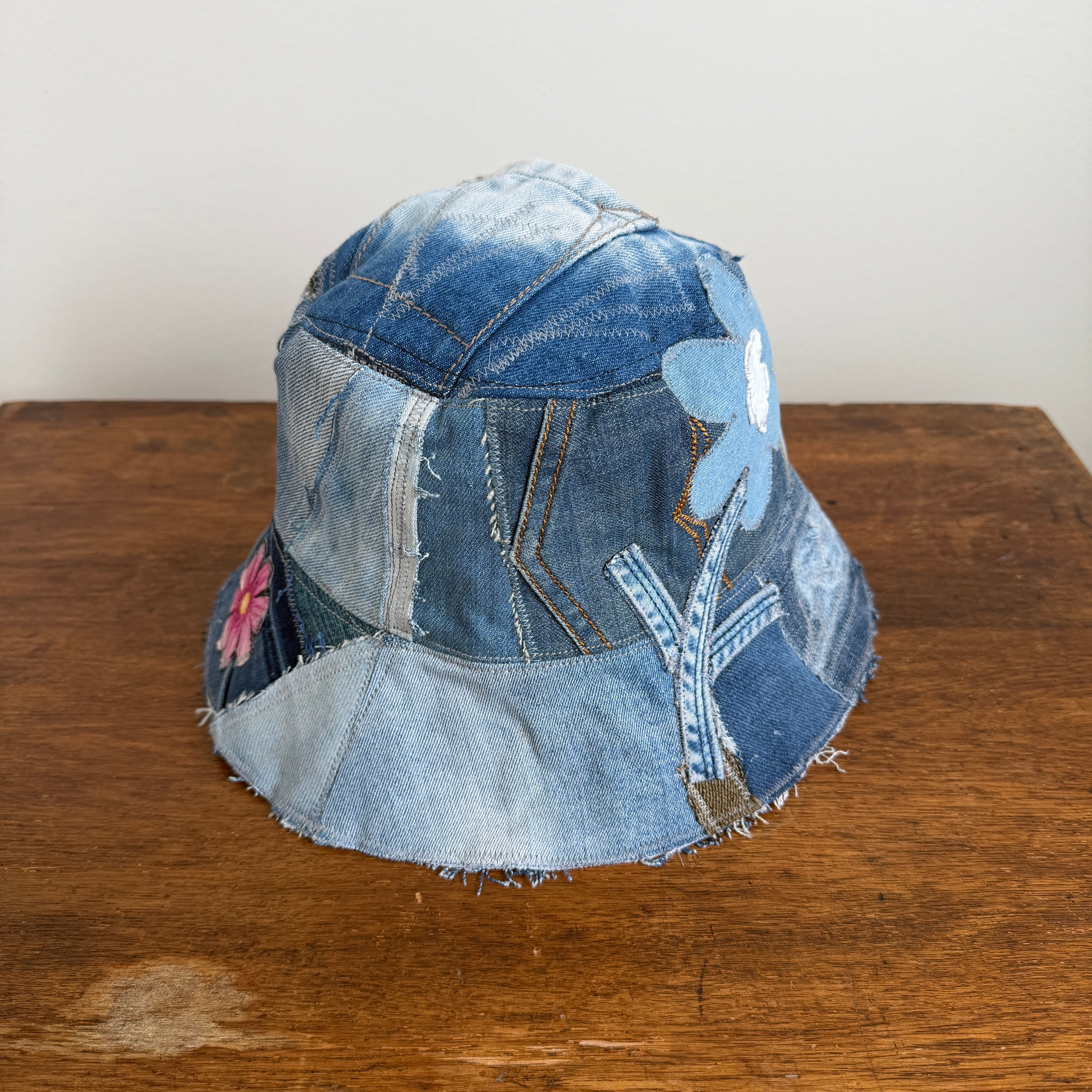 Denim Bucket Hat - Large