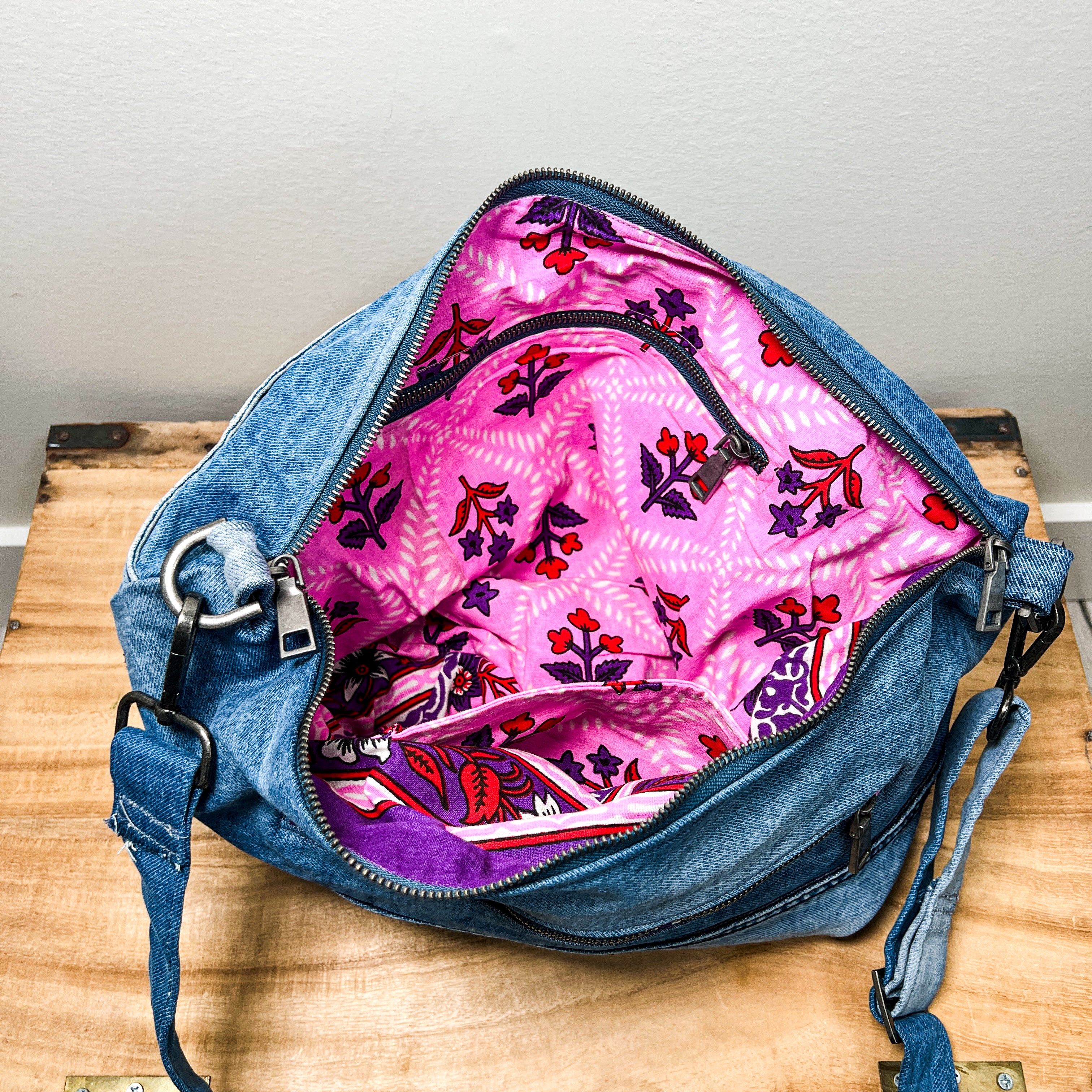 Denim Hippie Bag
