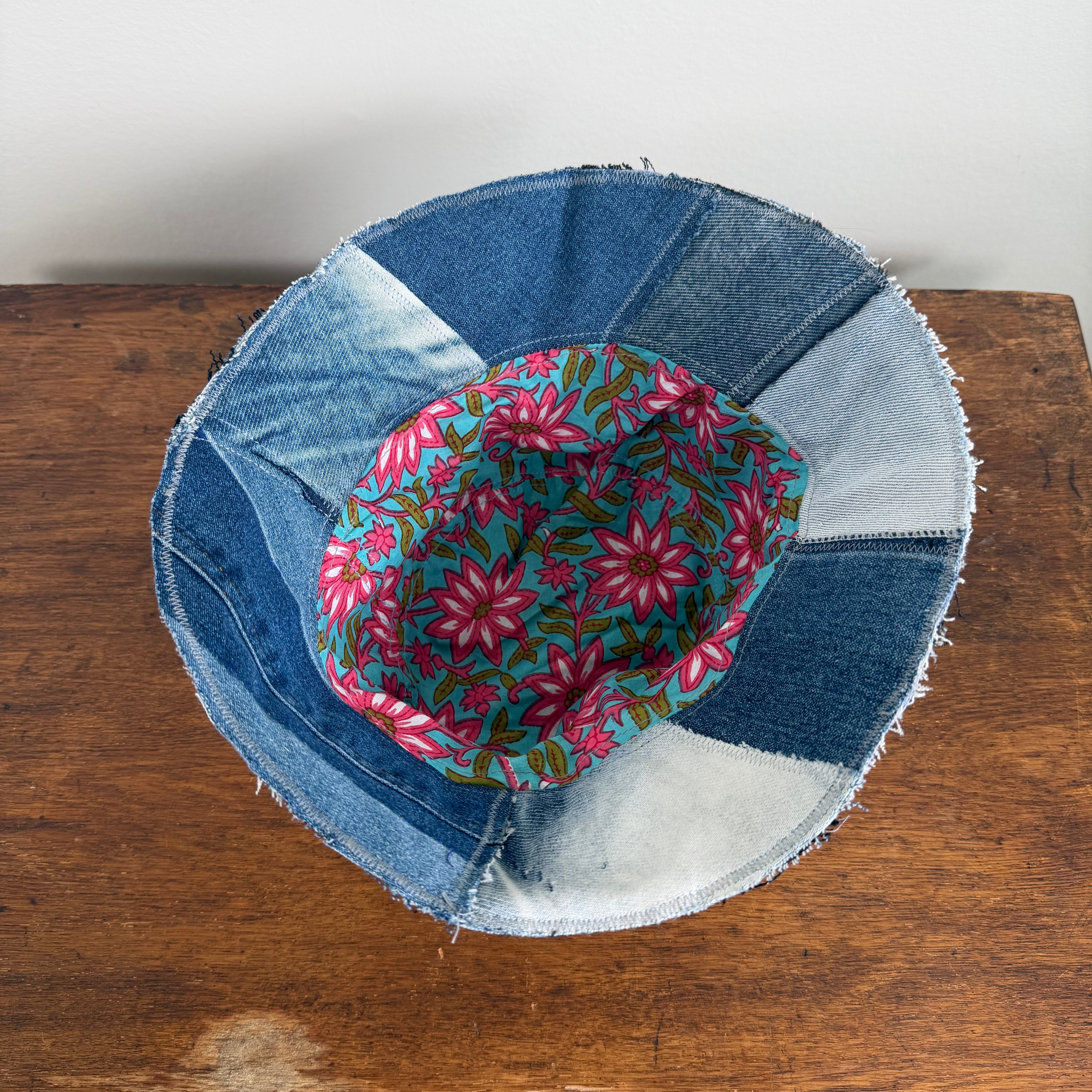 Denim Bucket Hat - Large
