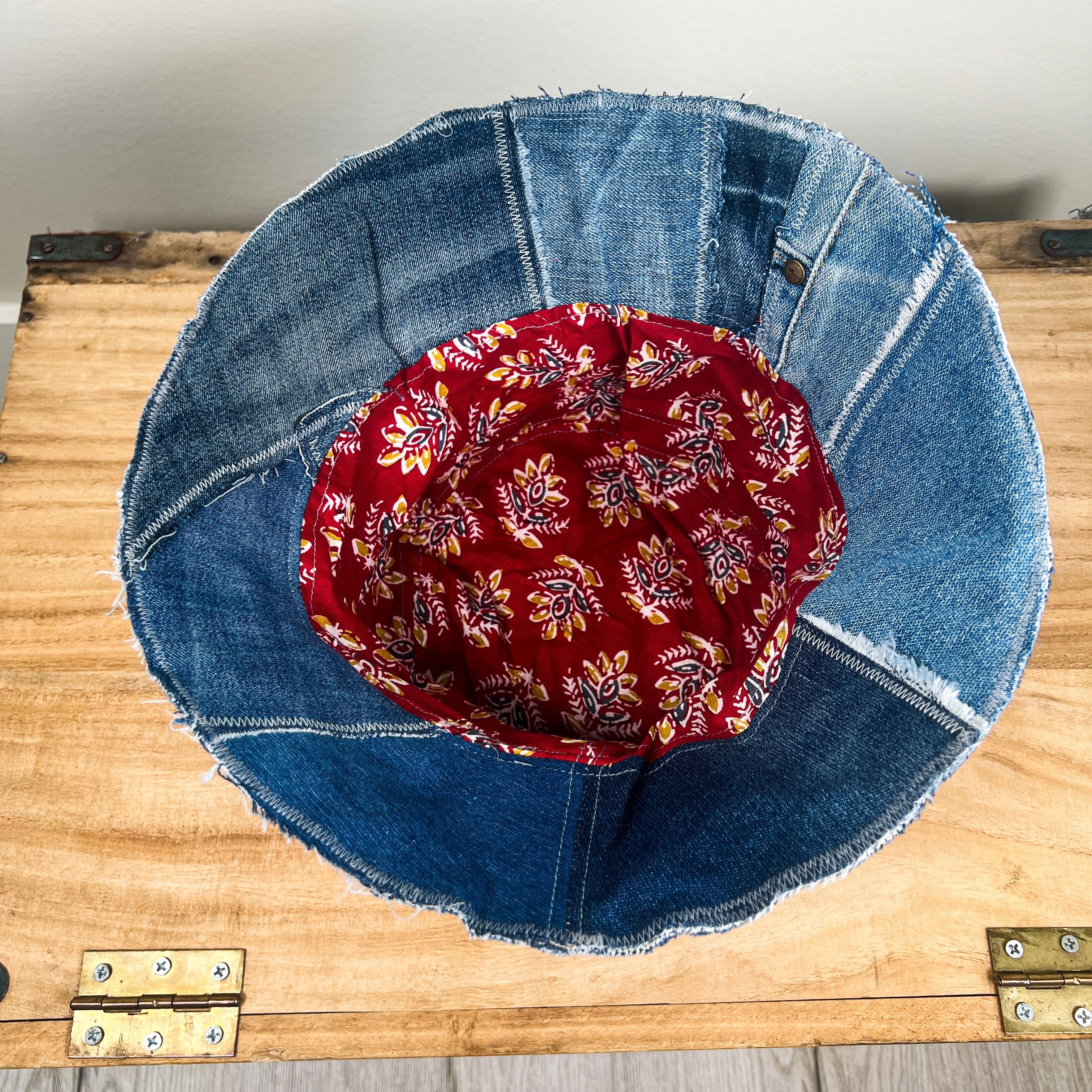 Denim Bucket Hat - Medium