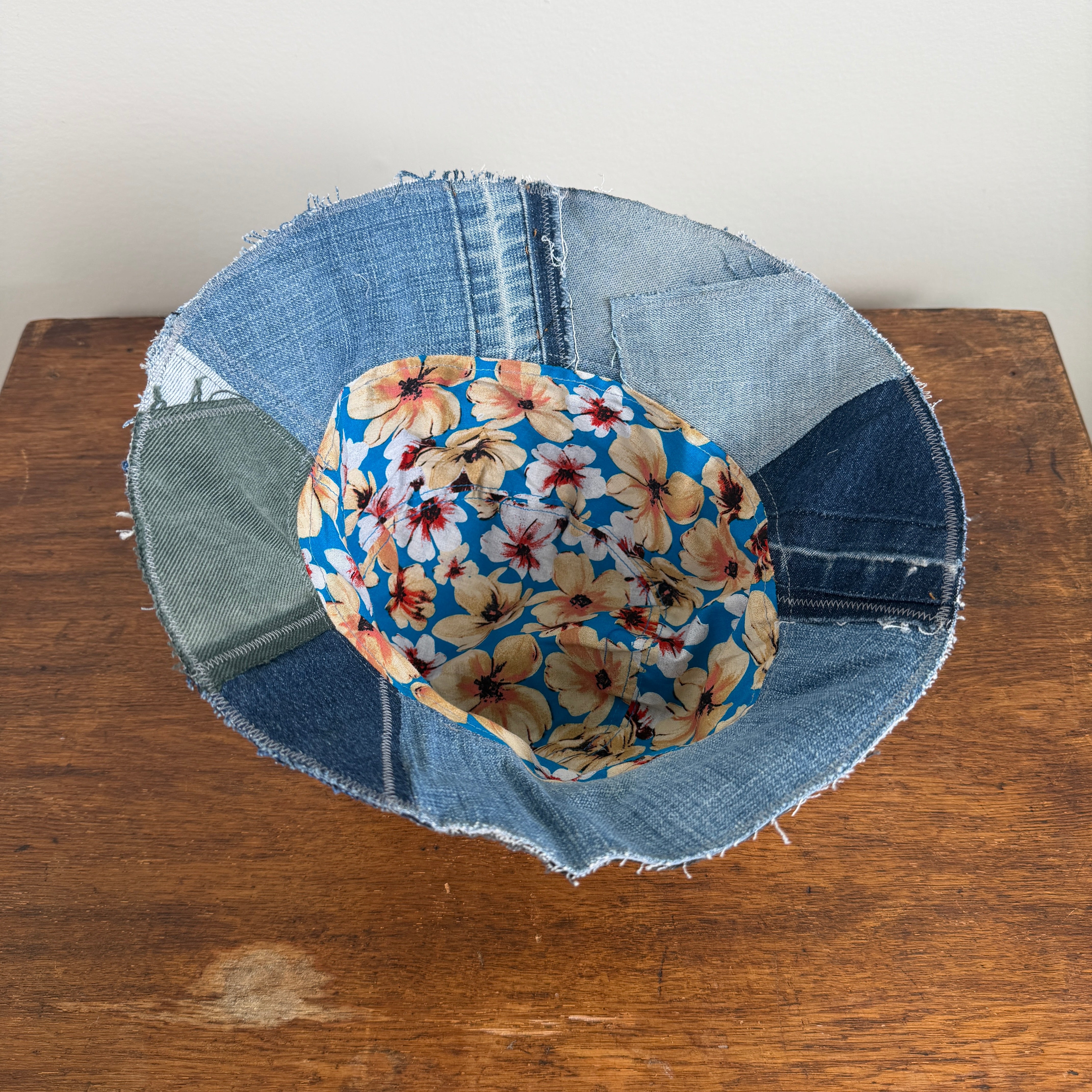 Denim Bucket Hat - Large