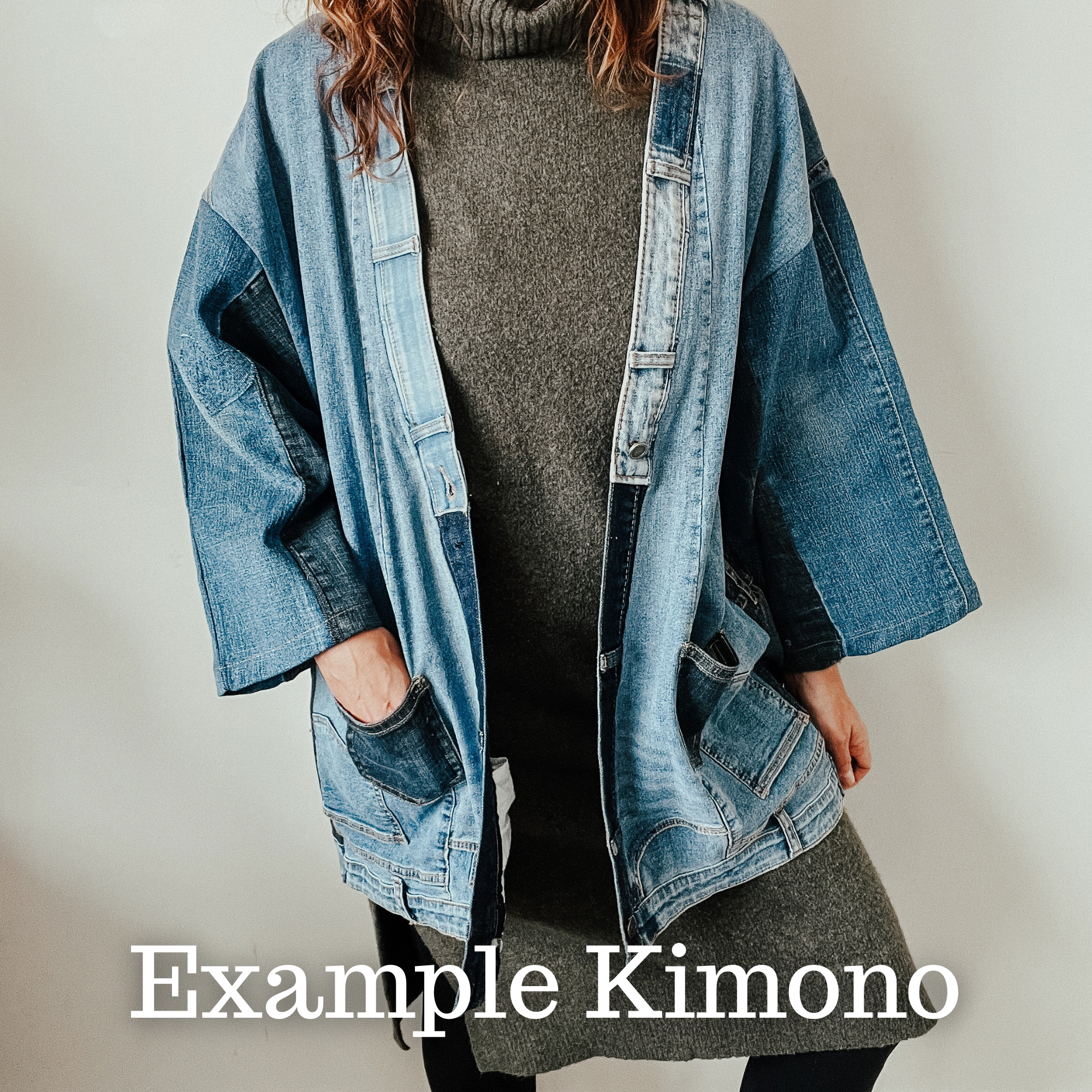 Denim Kimono - One Size