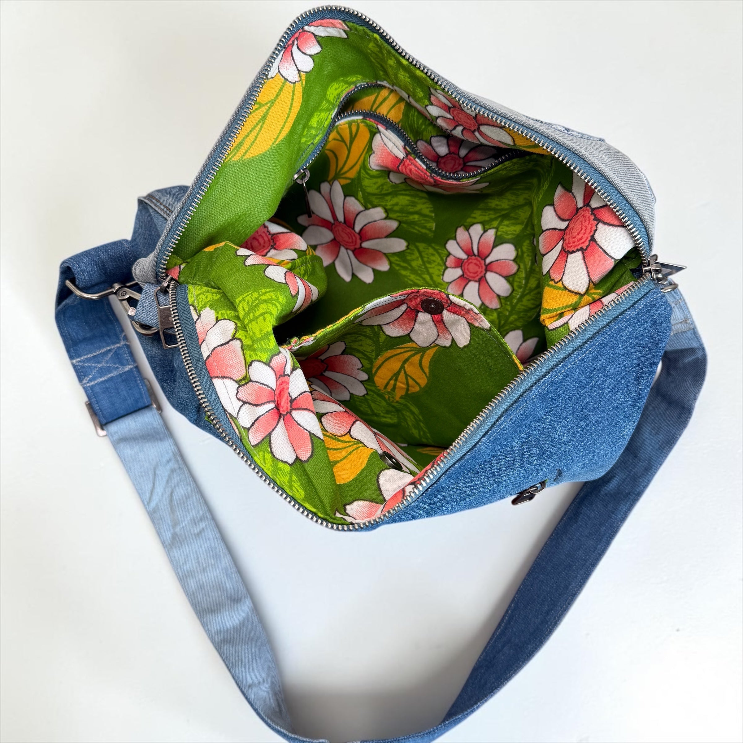Denim Hippie Bag