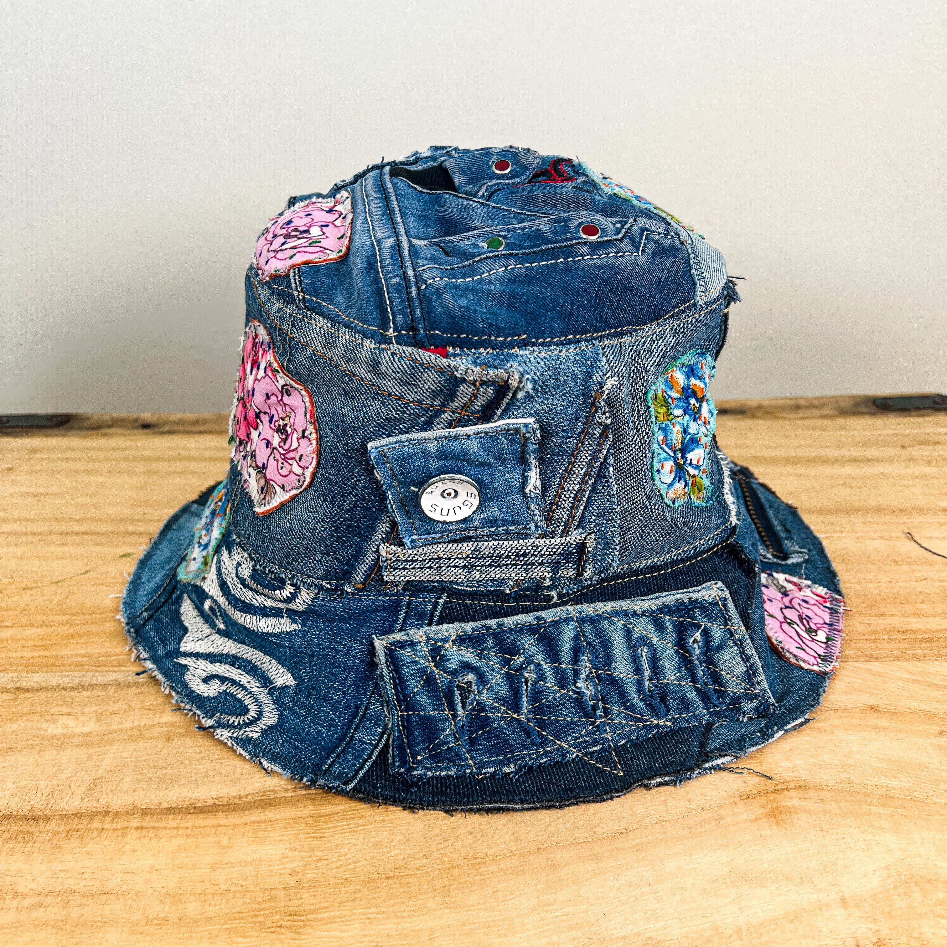 Denim Bucket Hat - Medium