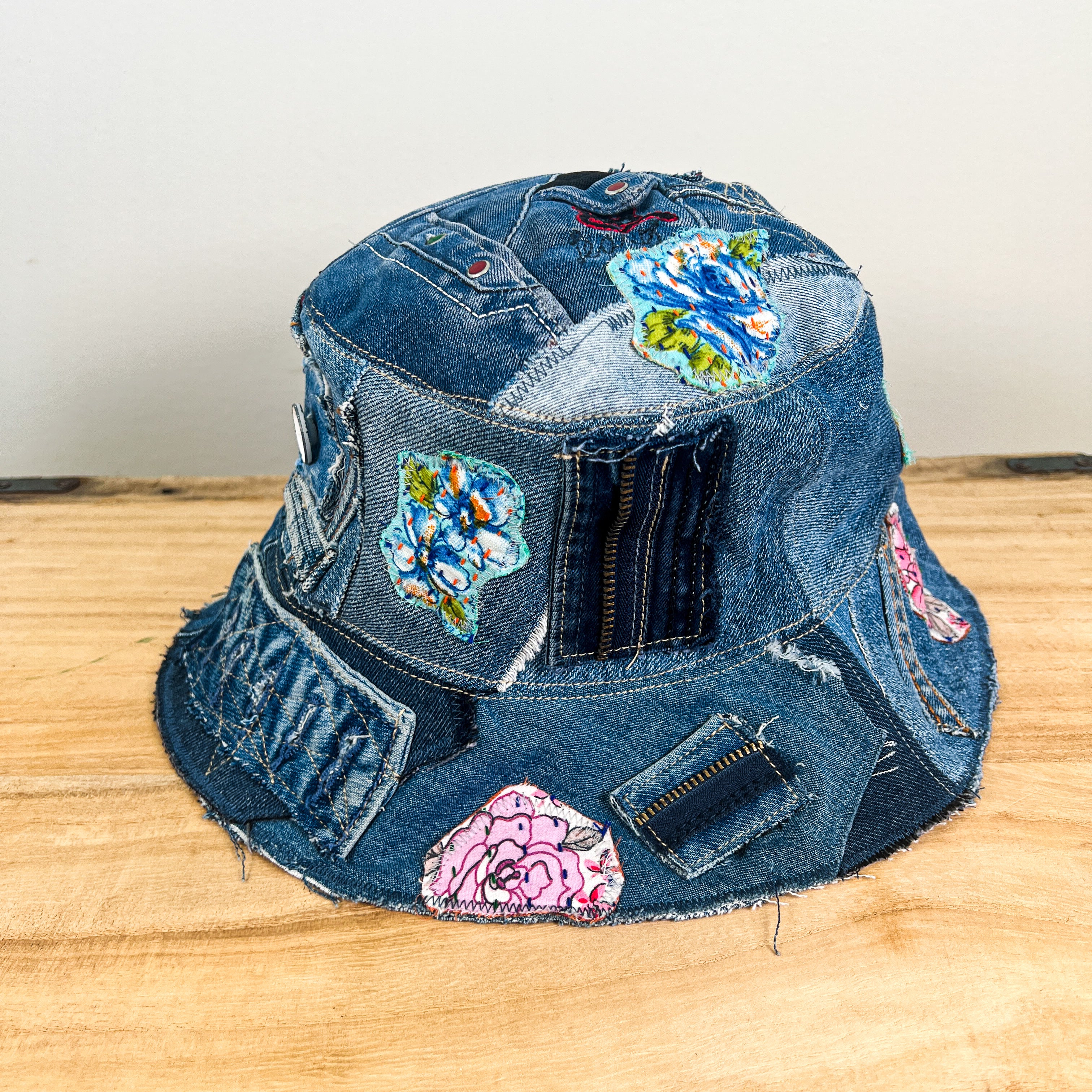 Denim Bucket Hat - Medium