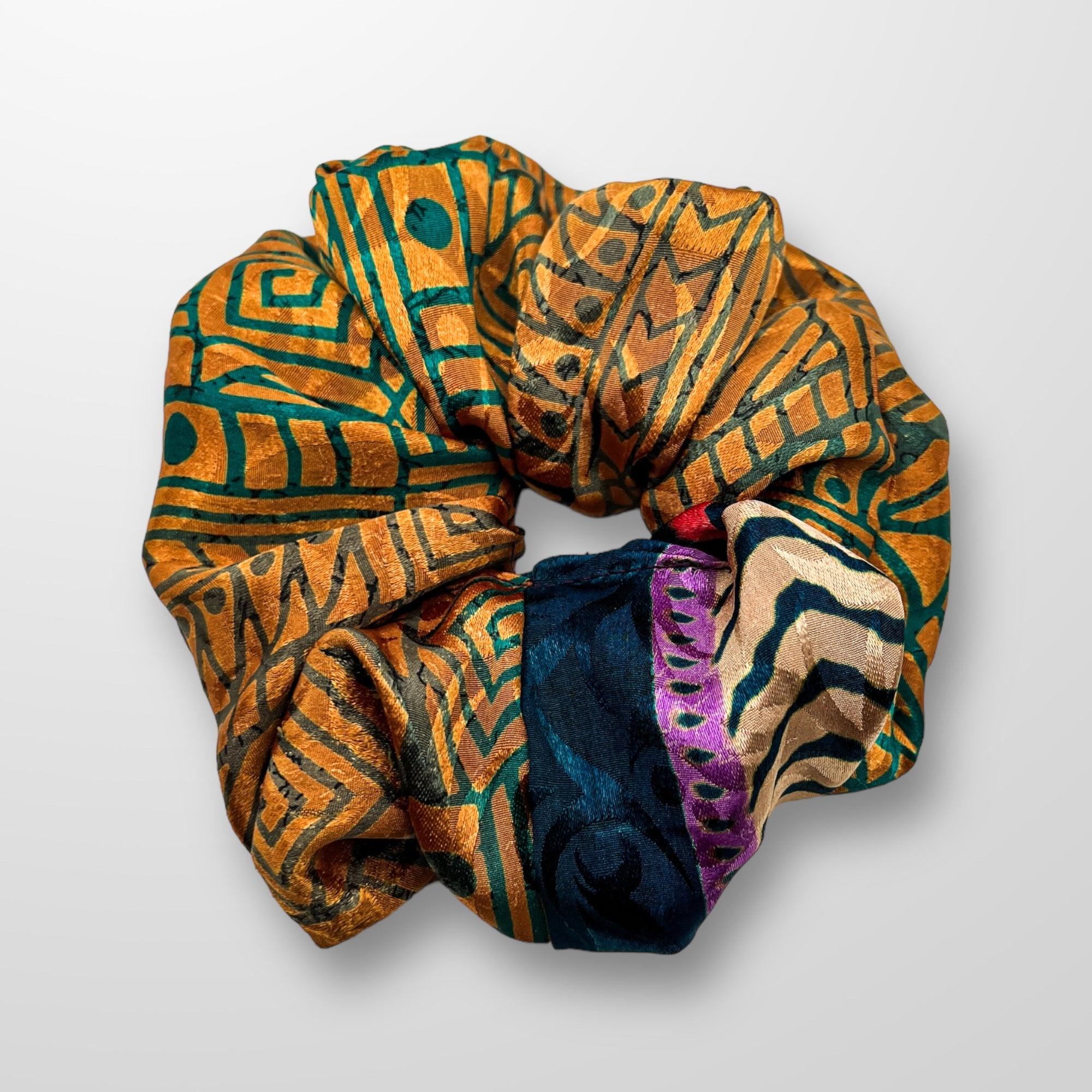 Sari Scrunchie - Upcycleco 