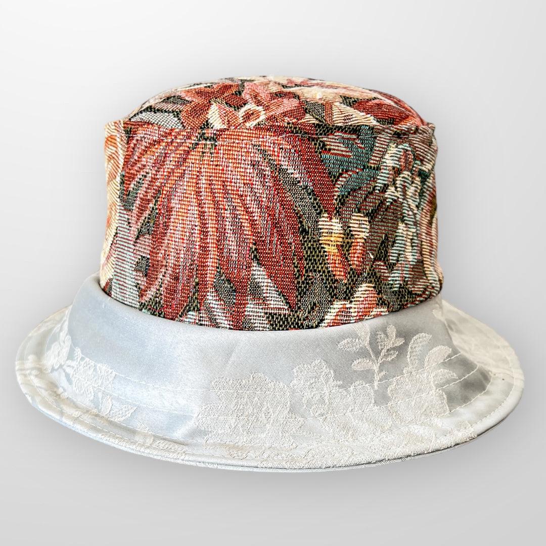 Upcycle Floral Bucket Hat - Small - Upcycleco 